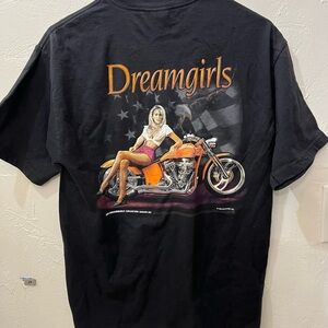 Vintage 1999 Dreamgirls Motorcycle shirt